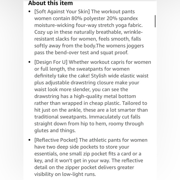 Haowind Joggers for Women - Picture 11 of 11